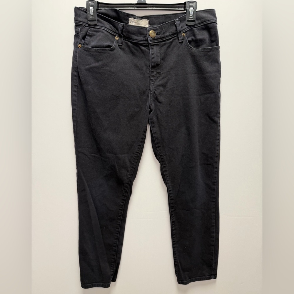 Free People FP Black Skinny Jeans | Size 31 Made in USA